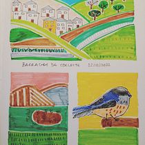 Meu projeto do curso: Diário ilustrado: prática diária e consciente. Fine Arts, Sketching, Creativit, Drawing, Sketchbook, and Traditional illustration project by Ana Cristina Estêvão - 12.25.2022