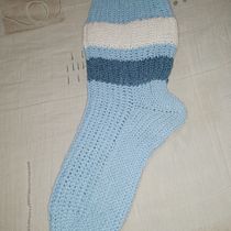 Mi proyecto del curso: Diseño y tejido de calcetines en crochet. Un projet de St, lisme, Art textile, DIY, Crochet , et Design textile de Nena Sofía Martinez De Mendez - 25.12.2022