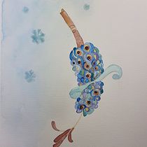 Mein Abschlussprojekt für den Kurs: Fantastisches Natur-Skizzenbuch: Kreaturen aus einer anderen Welt. Pencil Drawing, Drawing, Watercolor Painting, Sketchbook, and Naturalistic Illustration project by mail-mariaschmidt - 12.26.2022