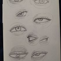 My project for course: Portrait Sketchbooking: Explore the Human Face. Un projet de Esquisse , Dessin, Dessin de portrait, Dessin artistique , et Carnet de croquis de cg872003 - 26.12.2022