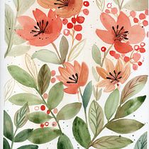 Mon projet du cours : Aquarelle florale créative : renouez avec la nature. Ilustração tradicional, Pintura, Pintura em aquarela e Ilustração botânica projeto de Valerie Rey - 26.12.2022