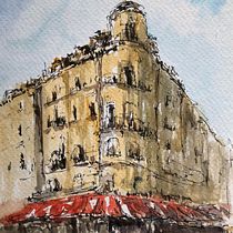 project for course. Sketching, Drawing, Watercolor Painting, Architectural Illustration, Sketchbook & Ink Illustration project by Tommy Lee - 12.26.2022