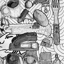 Coisas da Escrivaninha e Ángel de la Calle. Un progetto di Bozzetti, Disegno a matita, Disegno, Sketchbook e Illustrazione con inchiostro di Ely Sena - 26.12.2022