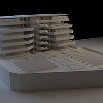 Mi proyecto del curso: Visualización arquitectónica con V-Ray para SketchUp. Centro de Agricultura Urbana Ein Projekt aus dem Bereich Architektur, Innenarchitektur, Digitale Architektur und ArchVIZ von Luis Romero - 26.12.2022