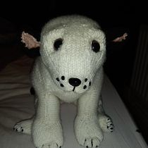 My project for course: Knitting Realistic Stuffed Animals: Make a Puppy from Yarn. Fiber Arts, DIY, Knitting, and Textile Design project by janicecotton - 12.26.2022
