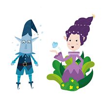 Mi proyecto del curso: Fábrica de personajes ilustrados. Traditional illustration, Character Design, Digital Illustration, Children's Illustration, and Narrative project by Patricia Díaz - 12.25.2022