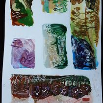 Meu projeto do curso: Pintura de paisagens fantásticas com aquarela e guache. Projekt z dziedziny  Sztuki piękne,  Malarstwo, Malowanie akwarelą, Ilustracja naturalist, czna i Malowanie gwaszami użytkownika lohemanuelle09 - 26.12.2022