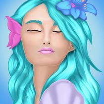 Il mio progetto del corso: Ritratto di personaggi femminili con Procreate. Projekt z dziedziny Trad, c, jna ilustracja, Ilustracja c, frowa, R, sunek c i frow użytkownika Viola Graziosi - 27.12.2022