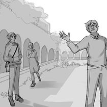 My project for course: Basic Principles of Drawing People from Imagination. Traditional illustration, Fine Arts, Sketching, Pencil Drawing, Drawing, Artistic Drawing, and Figure Drawing project by Sophie Wei - 12.27.2022
