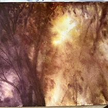 Mój projekt z kursu: Oniryczne pejzaże akwarelą: maluj światłem. Un projet de Peinture , et Aquarelle de Marcin Muller - 27.12.2022