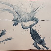 My project for course: Creative Watercolor Sketching for Beginners. Traditional illustration, Sketching, Creativit, Drawing, Watercolor Painting, and Sketchbook project by Linda Gärdsmyg - 12.27.2022