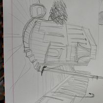 Mi proyecto del curso: Sketching urbano: dibuja tu ciudad en movimiento. Traditional illustration, Sketching, Drawing, Watercolor Painting, Architectural Illustration, and Sketchbook project by Alex Silva - 12.12.2022