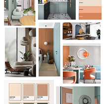 Mi proyecto del curso: Color aplicado al diseño de interiores Ein Projekt aus dem Bereich Innendesign, Dekoration von Innenräumen, Innenarchitektur, Farbenlehre und Raumgestaltung von Mitzi Reyes - 28.12.2022