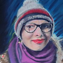 Mój projekt z kursu: Realistyczny portret kredką pastelową. Traditional illustration, Fine Arts, Drawing, Portrait Drawing, and Realistic Drawing project by Michal Kaptur - 12.28.2022