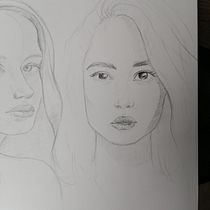 Mi proyecto del curso: Sketchbook de retrato: explora el rostro humano. Projekt z dziedziny Sketching,  R, sunek, Portret,  R, sunek art, st, czn i Sketchbook użytkownika Fernando - 28.12.2022