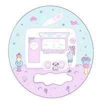 Mon projet du cours : Univers kawaii : créez des illustrations pleines de joie. Character Design, Digital Illustration, and Manga project by so_lae - 12.28.2022