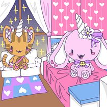 My project Cute Lovers. Character Design, Digital Illustration, and Manga project by Isabella Ford - 12.22.2022