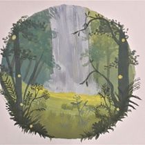 Mi proyecto del curso: Pintura de paisajes atmosféricos con gouache. Traditional illustration, Painting, and Gouache Painting project by Barbara Vazquez - 12.29.2022