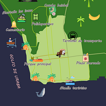 Mi proyecto del curso: Creación de mapas ilustrados: refleja la esencia de la ciudad. Traditional illustration, Infographics, Drawing, Digital Illustration, and Digital Painting project by redan393 - 12.29.2022
