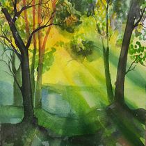 Il mio progetto del corso: Paesaggi incantevoli ad acquerello: dipingi con la luce. Un projet de Peinture , et Aquarelle de Carla Faggioni - 30.12.2022