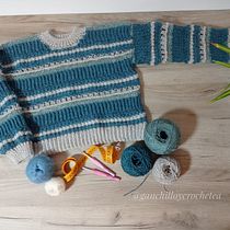 Mi proyecto del curso: Prendas a crochet llenas de color y textura. Un progetto di Fashion design, Fiber Art, Uncinetto e Textile Design di laury-86 - 29.12.2022