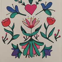 Mi proyecto del curso: Introducción a la ilustración floral con acrílico. Ilustração tradicional, Artes plásticas, Pintura, Desenho, Pintura Acrílica e Ilustração botânica projeto de victoria_denise_ciano - 29.12.2022