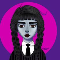 Meu projeto do curso: Retrato de personagens femininas com Procreate. Projekt z dziedziny Trad, c, jna ilustracja, Ilustracja c, frowa, R, sunek c i frow użytkownika Lariana Basilio - 27.12.2022