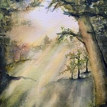 My project for course: Dreamy Watercolor Landscapes: Paint with Light. Un projet de Peinture , et Aquarelle de Tytti Vinje - 30.12.2022