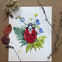My project for course: Botanical Watercolor Painting of the Natural World . % inesanna tarafından hazırlanan Güzel sanatlar, Tablo, Sulubo, a Resim, Botanik İllüstras, on, Doğalcı İllüstras, Ve on projesi - 12.29.2022
