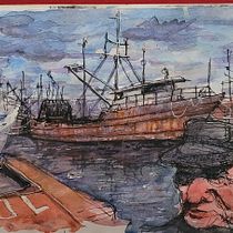 My project for course: Artistic Watercolor Sketching: Dare to Express Your Ideas. Ilustração tradicional, Criatividade, Pintura em aquarela, Sketchbook, Desenho, e Esboçado projeto de Dwight Fincher - 18.07.2022