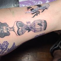 My project for course: Pepper Shading Techniques for Tattooing. Ilustração tradicional, e Desenho de tatuagens projeto de lorenacaraveo - 31.12.2022