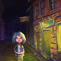 My project for course: Digital Painting for 2D Illustration. Un progetto di Illustrazione tradizionale, Illustrazione digitale e Pittura digitale di Alise Lake Sandri - 07.11.2022