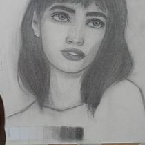 Mi proyecto del curso: Retrato realista al carboncillo. Ilustração tradicional, Artes plásticas, Desenho, Desenho de retrato, e Desenho realista projeto de Manuel Rodríguez Escobedo - 31.12.2022
