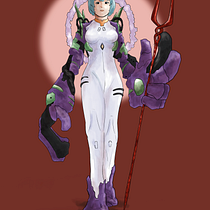 Ilustración manga con Procreate (Evangelion). Ilustração tradicional, Design de personagens, Comic, Ilustração digital, Desenho digital, e Mangá projeto de Jairo Hernández Martagón - 25.05.2023