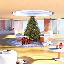 Meu projeto do curso: ArchViz de interiores: crie designs surreais com Blender - Especial de Natal e Ano novo. Un projet de Architecture, Architecture d'intérieur, Architecture numérique , et ArchVIZ de jordansousa53 - 28.12.2022