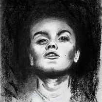 My project for course: Artistic Charcoal Portraiture: Creating Atmosphere. Ilustração tradicional, Artes plásticas, Desenho, Desenho de retrato, Desenho realista, e Desenho artístico projeto de Jay Morgan - 31.12.2022