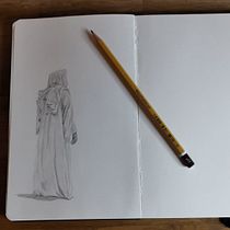 The Unknown . Pencil Drawing, Drawing, and Artistic Drawing project by Sabrina - 12.31.2022