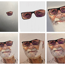 Mein Abschlussprojekt für den Kurs: Realistisches Ölporträt . Fine Arts, Painting, and Oil Painting project by dittmann_marion - 01.01.2023