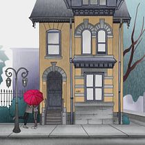 Il mio progetto del corso: Illustrazione urbana: dallo schizzo al disegno su Procreate. Traditional illustration, Sketching, Digital Illustration, Digital Painting, and Sketchbook project by Elisa Murgia - 01.09.2023