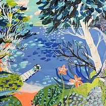 My project for course: Acrylic Painting Step by Step: Create Incredible Landscapes. Traditional illustration, Painting, Acr, lic Painting, and Sketchbook project by starke_nana - 12.31.2022