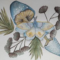 Mój projekt z kursu: Rysunek naturalistyczny i kompozycja w akwareli. Traditional illustration, Drawing, Watercolor Painting, and Naturalistic Illustration project by Ania - 01.01.2023