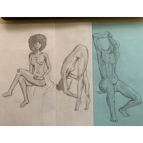 Meu projeto do curso: Desenho anatômico para principiantes Ein Projekt aus dem Bereich Bildende Künste, Skizzenentwurf, Bleistiftzeichnung, Zeichnung, Realistische Zeichnung und Anatomische Zeichnung von gustavo_pinto_crz - 30.12.2022