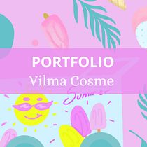 Mi proyecto del curso: Ilustración digital de patterns para productos. Un progetto di Pattern design, Illustrazione digitale e Stampa di Vilma Cosme - 01.01.2023