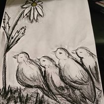 Mi proyecto del curso: Ilustración artística: dibuja tu imaginario. Traditional illustration, Painting, Creativit, Pencil Drawing, and Drawing project by lagembg - 01.01.2023