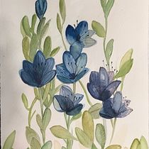 Il mio progetto del corso: Acquerelli floreali: entra in sintonia con la natura. Ilustração tradicional, Pintura, Pintura em aquarela e Ilustração botânica projeto de Anna Torre - 01.01.2023