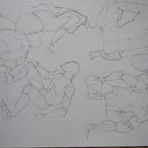 Mi proyecto del curso: Dibujo anatómico para principiantes Ein Projekt aus dem Bereich Bildende Künste, Skizzenentwurf, Bleistiftzeichnung, Zeichnung, Realistische Zeichnung und Anatomische Zeichnung von Claudia Montserrat Grimaldo Olivares - 01.01.2023