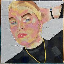 Mon projet du cours : Portraits à l'huile : jouez avec l'ombre et la lumière. Fine Arts, Painting, and Oil Painting project by krtm6fkxg9 - 01.01.2023