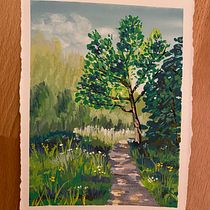 My project for course: Landscape Painting with Gouache for Beginners. Fine Arts, Painting, Naturalistic Illustration, and Gouache Painting project by Sarah Ramsden - 01.01.2023