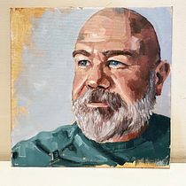 My project for course: Portrait Painting with Oil: Explore Light and Shade. Fine Arts, Painting, and Oil Painting project by K Witko - 12.31.2022