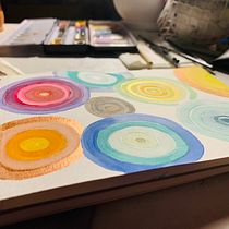 Mi proyecto del curso: Técnicas modernas de acuarela. Un progetto di Illustrazione tradizionale, Belle arti, Pittura e Pittura ad acquerello di natalialucasa - 02.01.2023